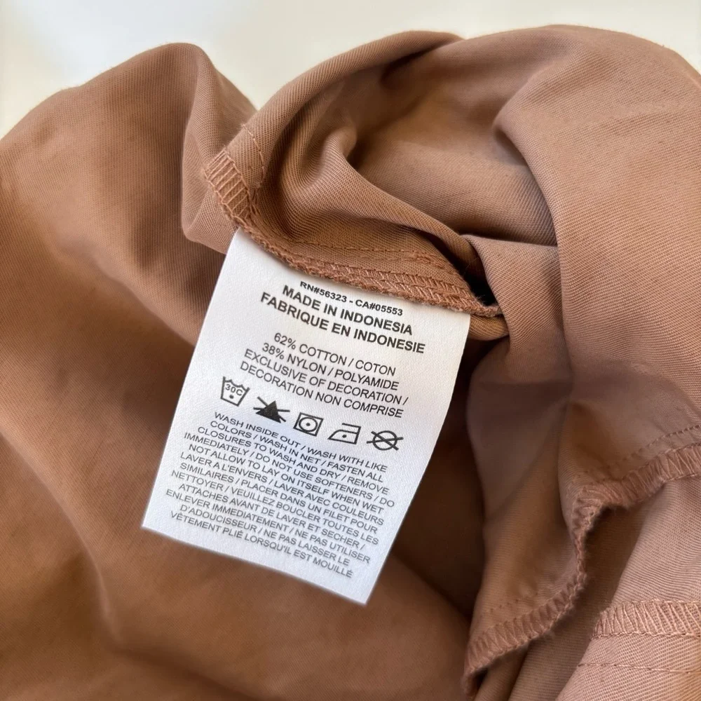 Nike JORDAN Essentials Men's Woven Pants Brown  Casual Athleisure Size Small